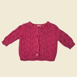 Gymboree Pink Baby Sweater